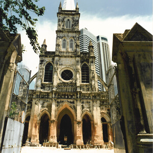 Bachy Soletanche Singapore - 1985 CHIJMES Underpinning